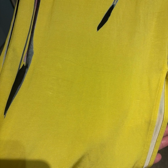 LOUISA BALLOU Sea Breeze Dress Caledonia Orchid Yellow Size Small - Picture 10 of 15